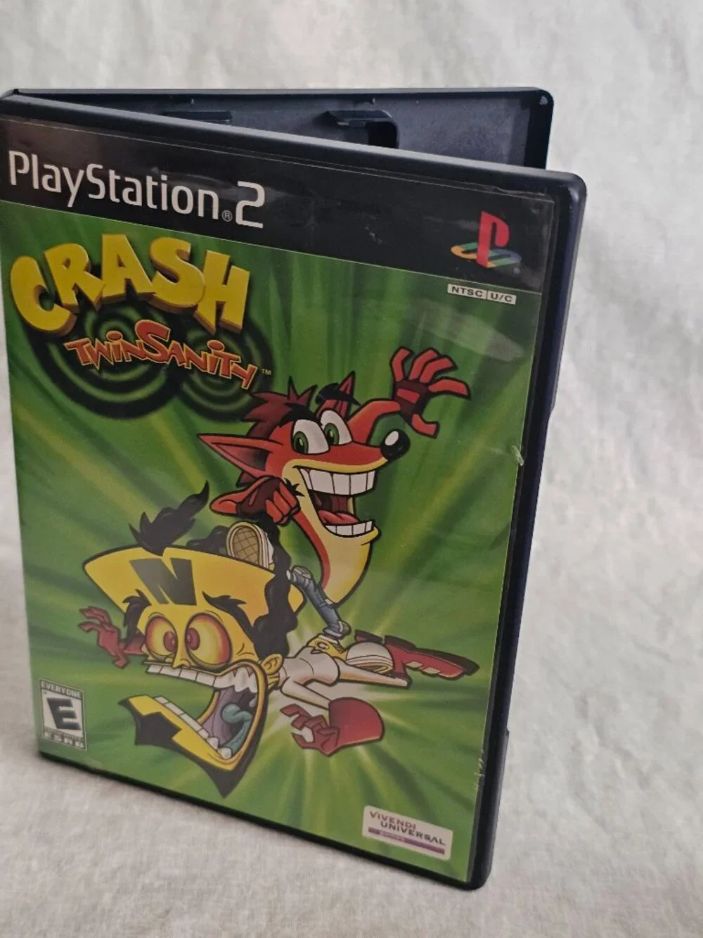 Crash TwinSanity (Sony PlayStation 2, 2004) - Good Condition - PS2 Crash Bandico